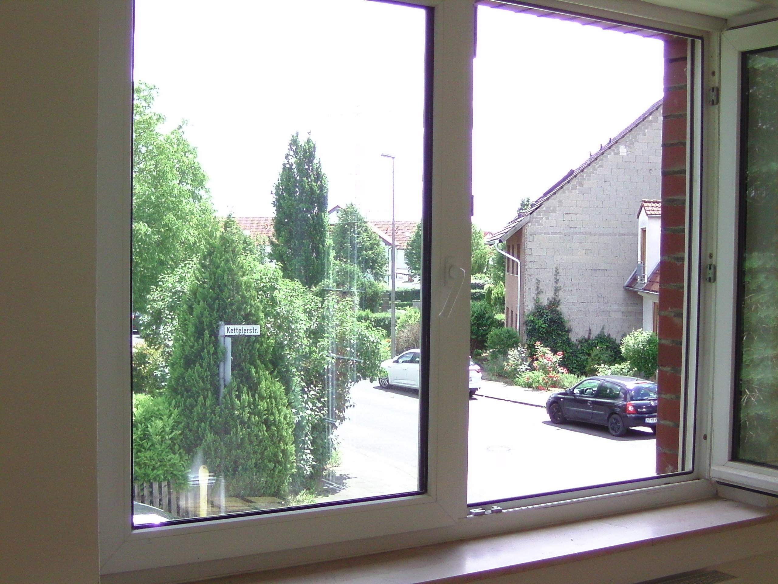 Aussicht vom Schlafzimmer